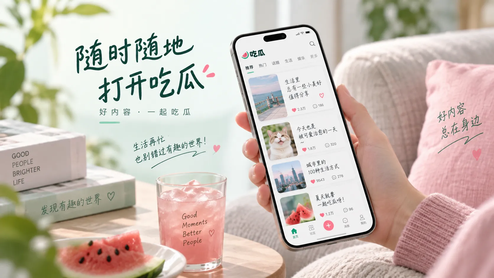品牌活动与合照主题视觉